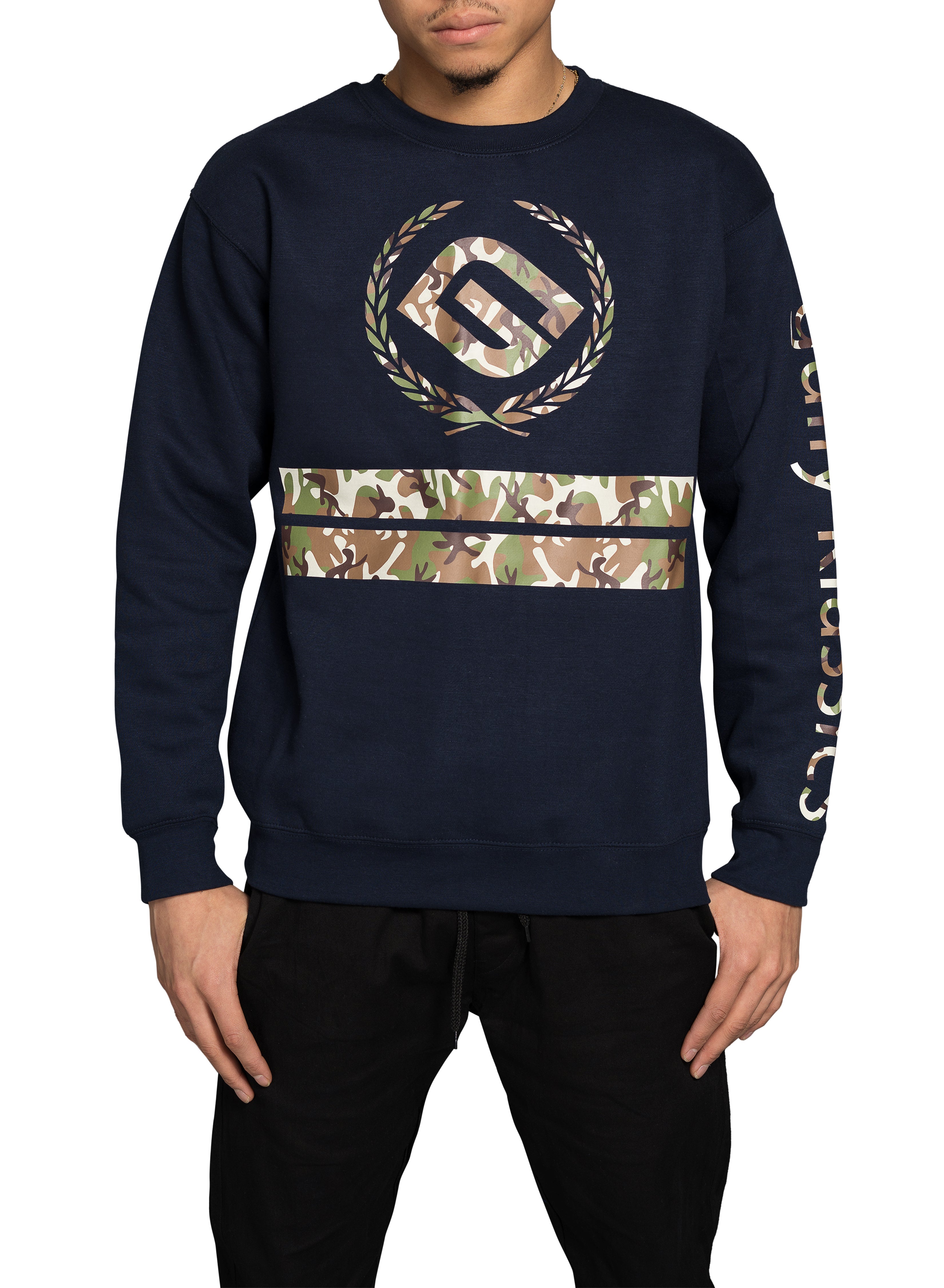 Camo Crewneck By Gully Klassics Canada | Authentic Canadian Streetwear